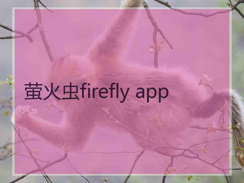 萤火虫firefly app